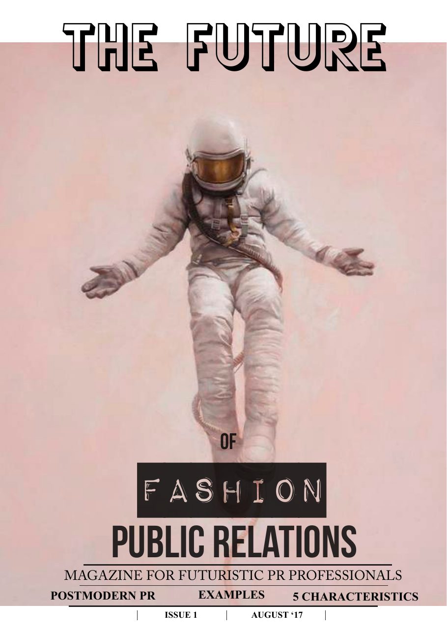 The Future of Fashion Public Relations, cover